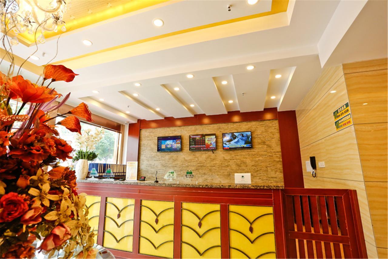Greentree Inn Jiangxi Jindezhen People Square Jindin Business Hotel Jingdezhen Zewnętrze zdjęcie