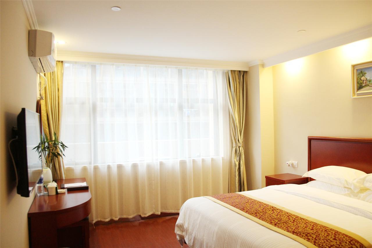 Greentree Inn Jiangxi Jindezhen People Square Jindin Business Hotel Jingdezhen Zewnętrze zdjęcie